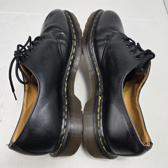 DR MARTENS 1461 BLACK SMOOTH LEATHER OXFORD SHOES Men'sSIZE 12 ( Uk 11 )